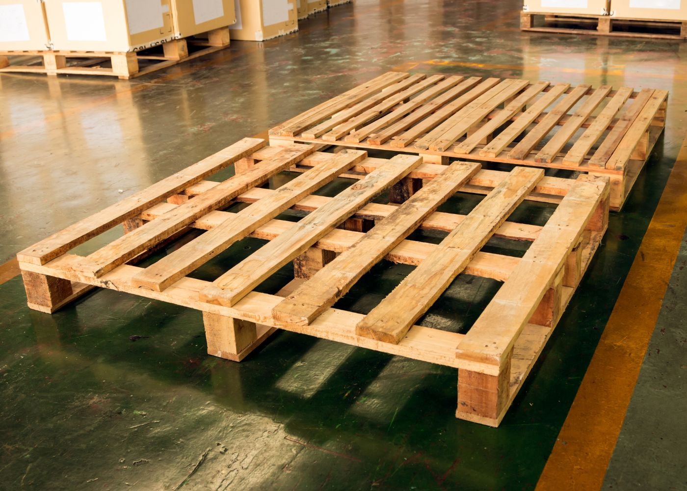 Wood _ block pallet 2